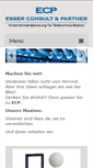 Mobile Screenshot of esser-consult-partner.de